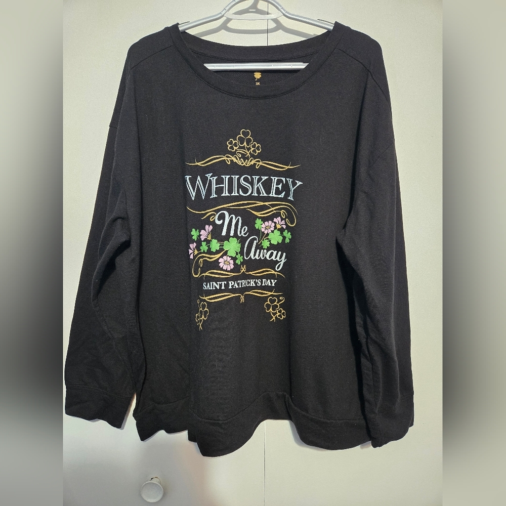 Black Saint Patrick's Day‎ Sweatshirt